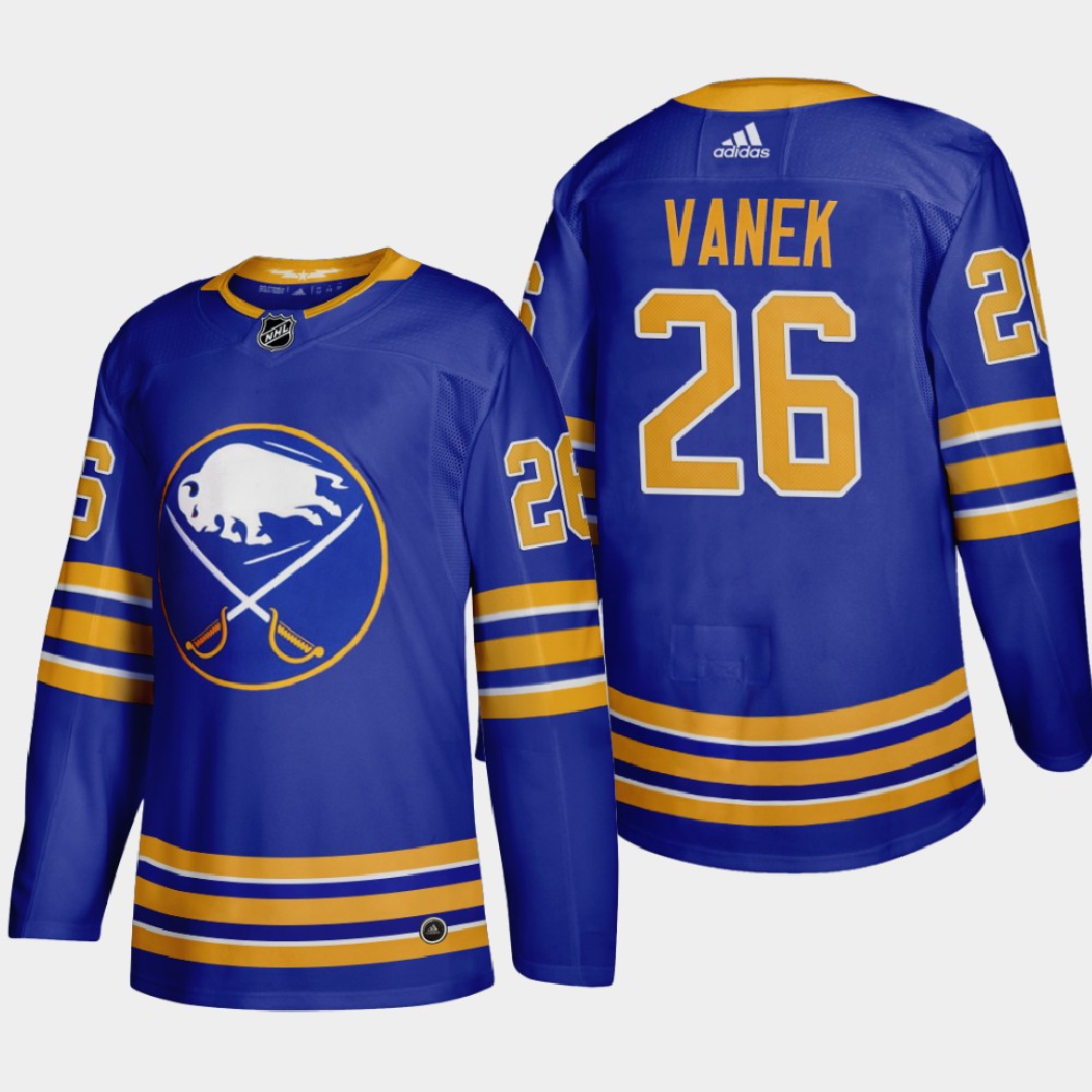 Buffalo Sabres #26 Rasmus Dahlin Men Adidas 2020 Home Authentic Player Stitched NHL Jersey Royal Blue